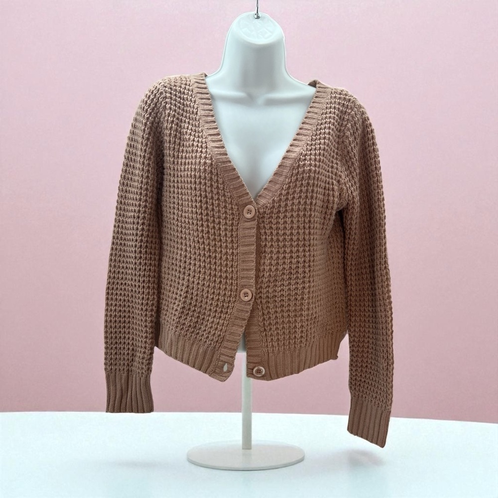 Wet Seal Cropped Knit Cardigan – Size S
